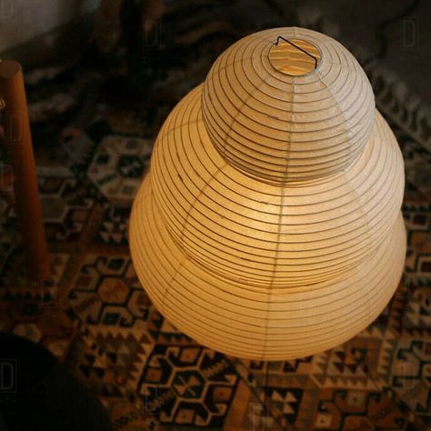 Akari Snowman Paper Table Lamp Metal E27 40cm 58cm Bedroom Living Room Wabi-Sabi Japandi Modern Minimalist | Faylight