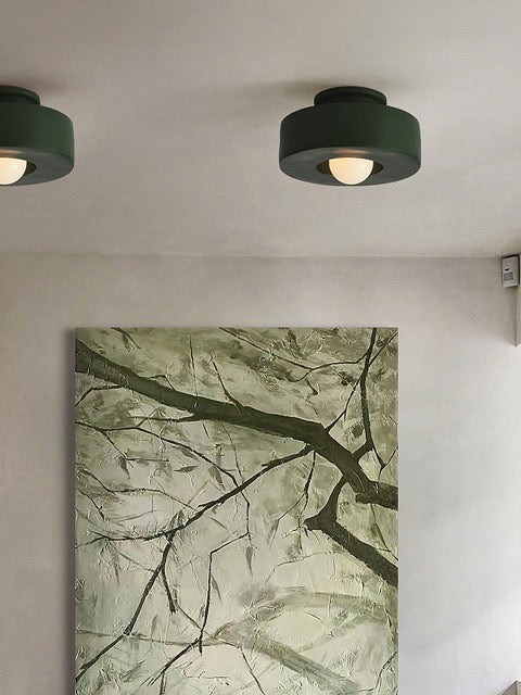 Etou Wabi-Sabi Resin Ceiling Light HDPE E27 30cm Bedroom Living Room Bathroom Kitchen Hardwired Minimalist Natural | Faylight
