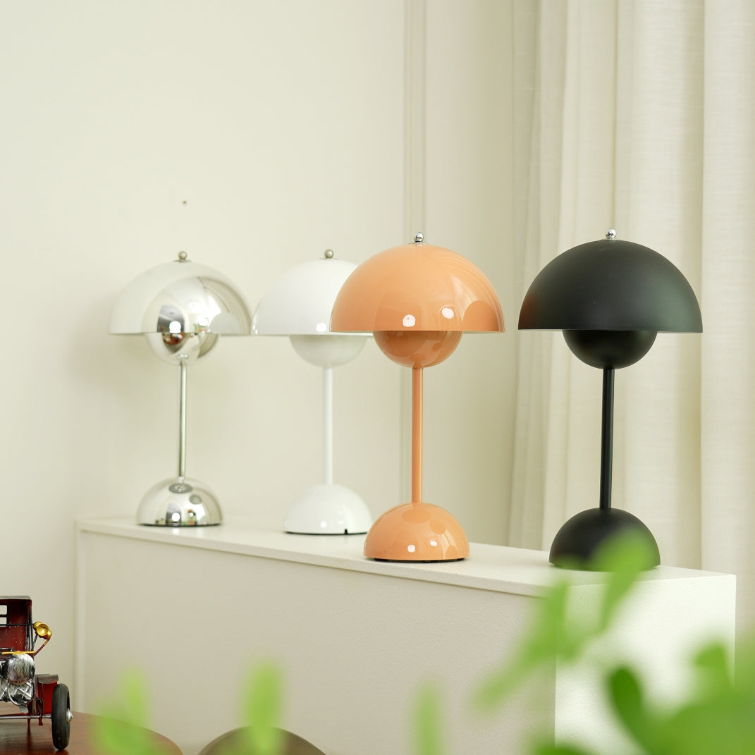 Flowerpot Portable Table Lamp Rechargeable LED Cordless Indoor Outdoor | Faylight