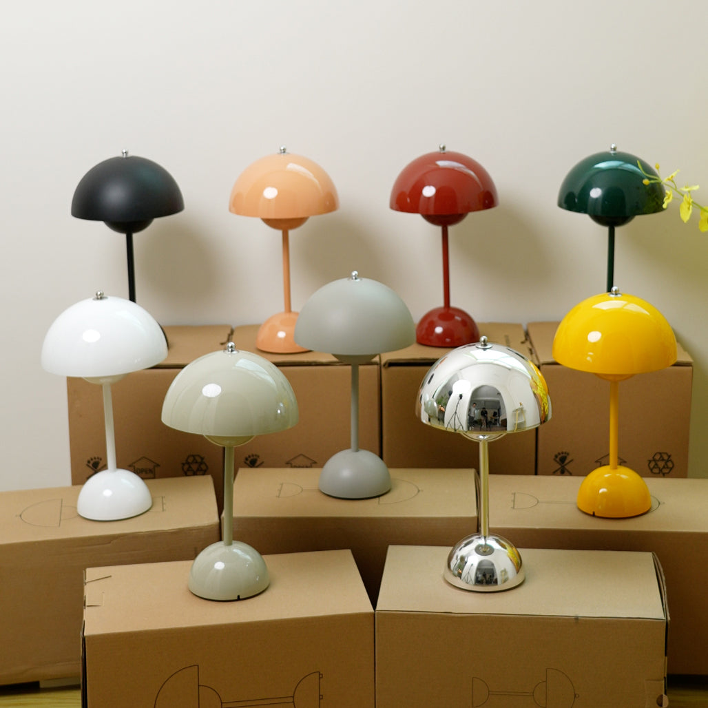 Flowerpot Portable Table Lamp Rechargeable LED Cordless Indoor Outdoor | Faylight