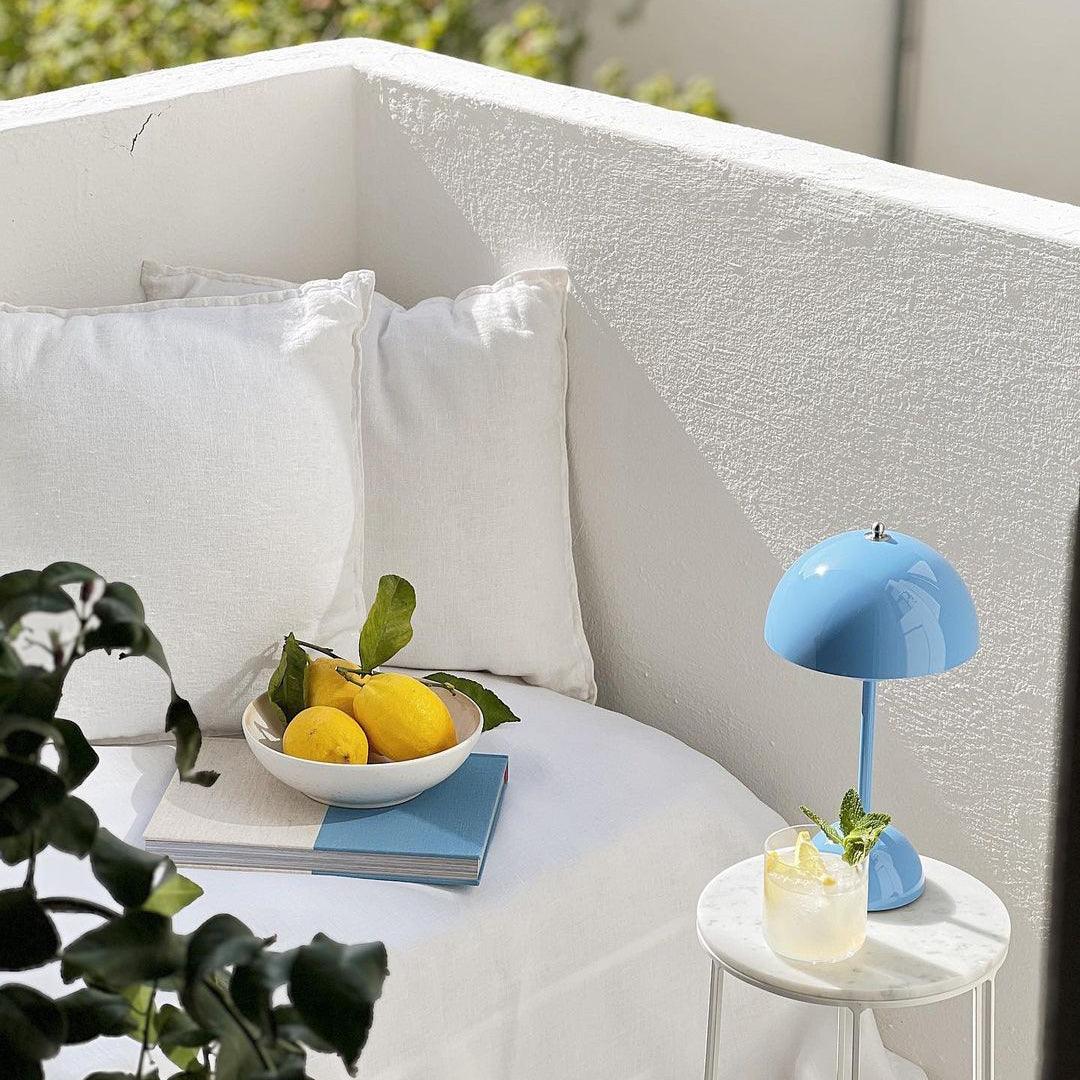 Flowerpot Portable Table Lamp Rechargeable LED Cordless Indoor Outdoor | Faylight
