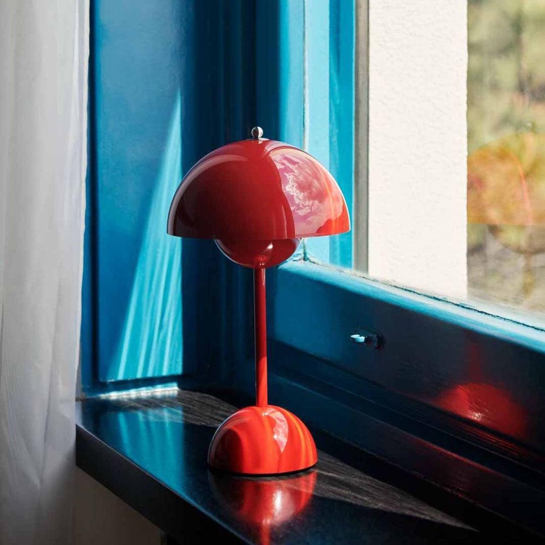 Flowerpot Portable Table Lamp Rechargeable LED Cordless Indoor Outdoor | Faylight