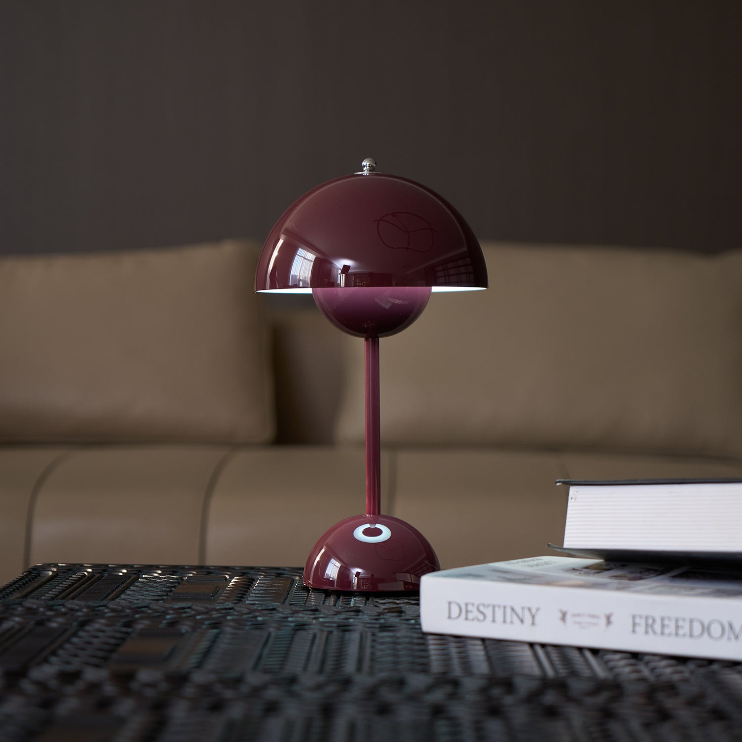 Flowerpot Portable Table Lamp Rechargeable LED Cordless Indoor Outdoor | Faylight