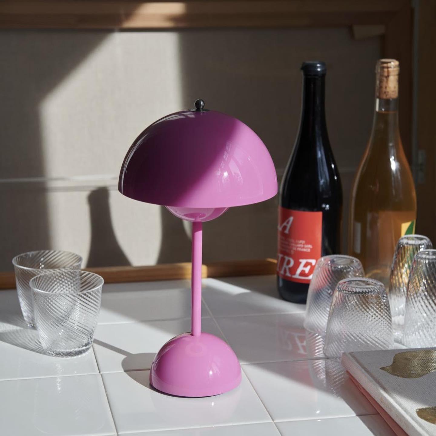 Flowerpot Portable Table Lamp Rechargeable LED Cordless Indoor Outdoor | Faylight