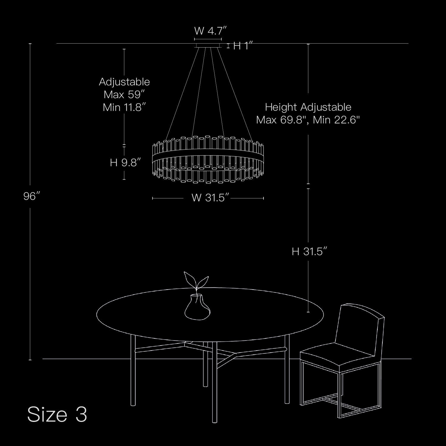 Crystal Round Chandelier Gold K9 Two-Tier 12 16 20 Lights Dining Room Living Room Kitchen Island Luxury Modern | Faylight