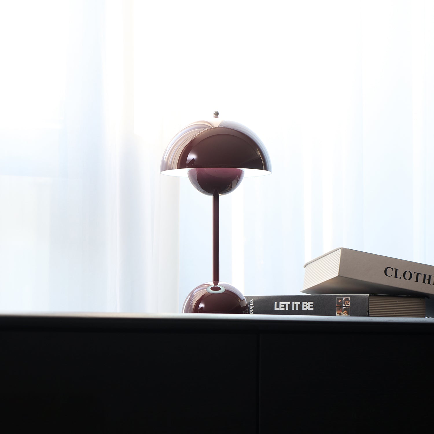 Flowerpot Portable Table Lamp Rechargeable LED Cordless Indoor Outdoor | Faylight