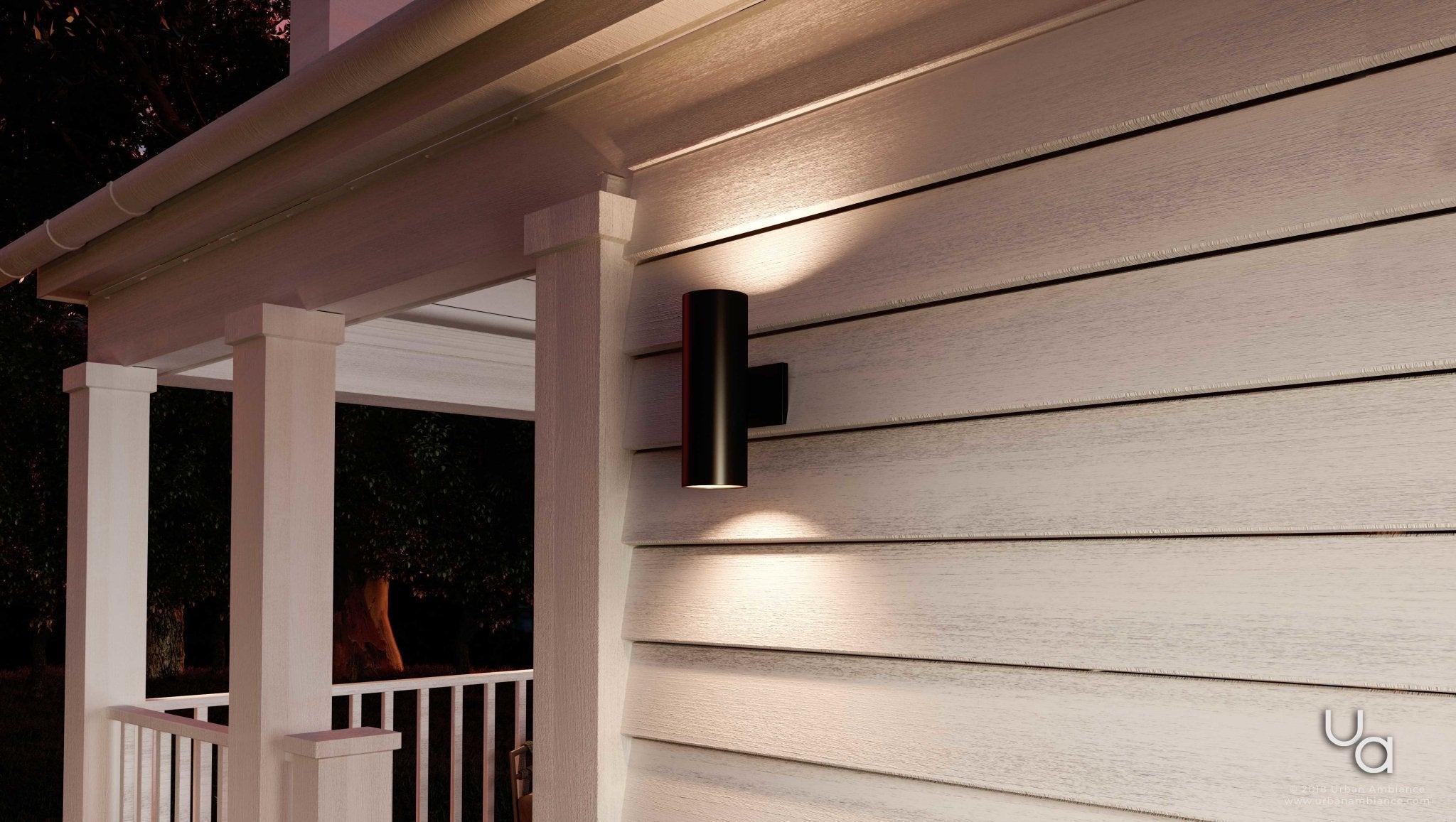Contemporary Outdoor Wall Light 14H Olde Bronze Modern Sconce | Faylight