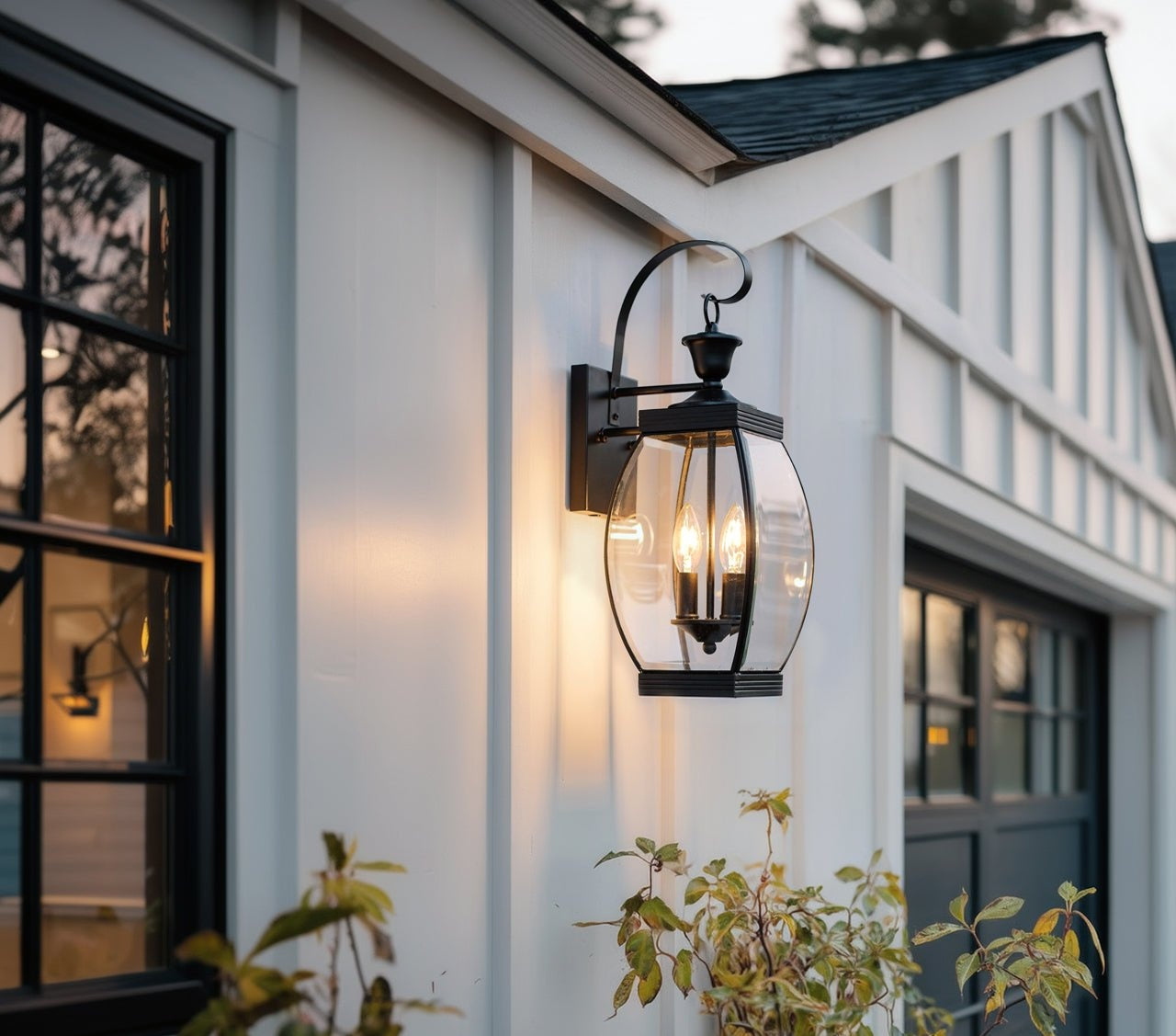 Colonial Wall Sconce 21" Medieval Bronze Manchester Collection Outdoor Lighting | Faylight