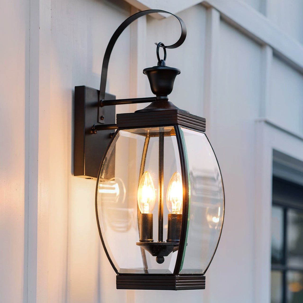 Colonial Wall Sconce 21" Medieval Bronze Manchester Collection Outdoor Lighting | Faylight