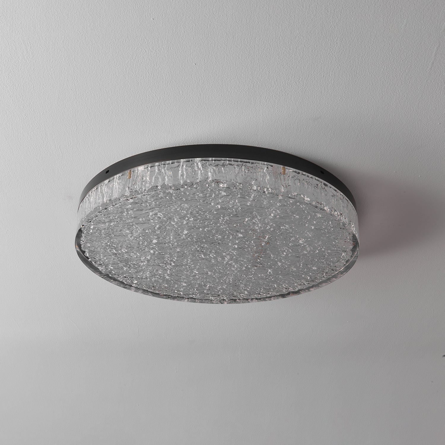 Crystal Core Ceiling Light Resin Brass Flush Mount LED Warm Diffused Living Room Bedroom Dining Room Modern Luxury Ceiling Lamp Layered Light Indoor | Faylight