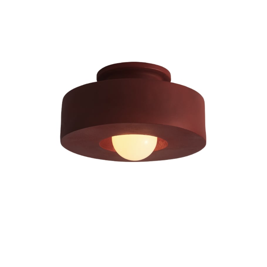 Etou Wabi-Sabi Resin Ceiling Light HDPE E27 30cm Bedroom Living Room Bathroom Kitchen Hardwired Minimalist Natural | Faylight