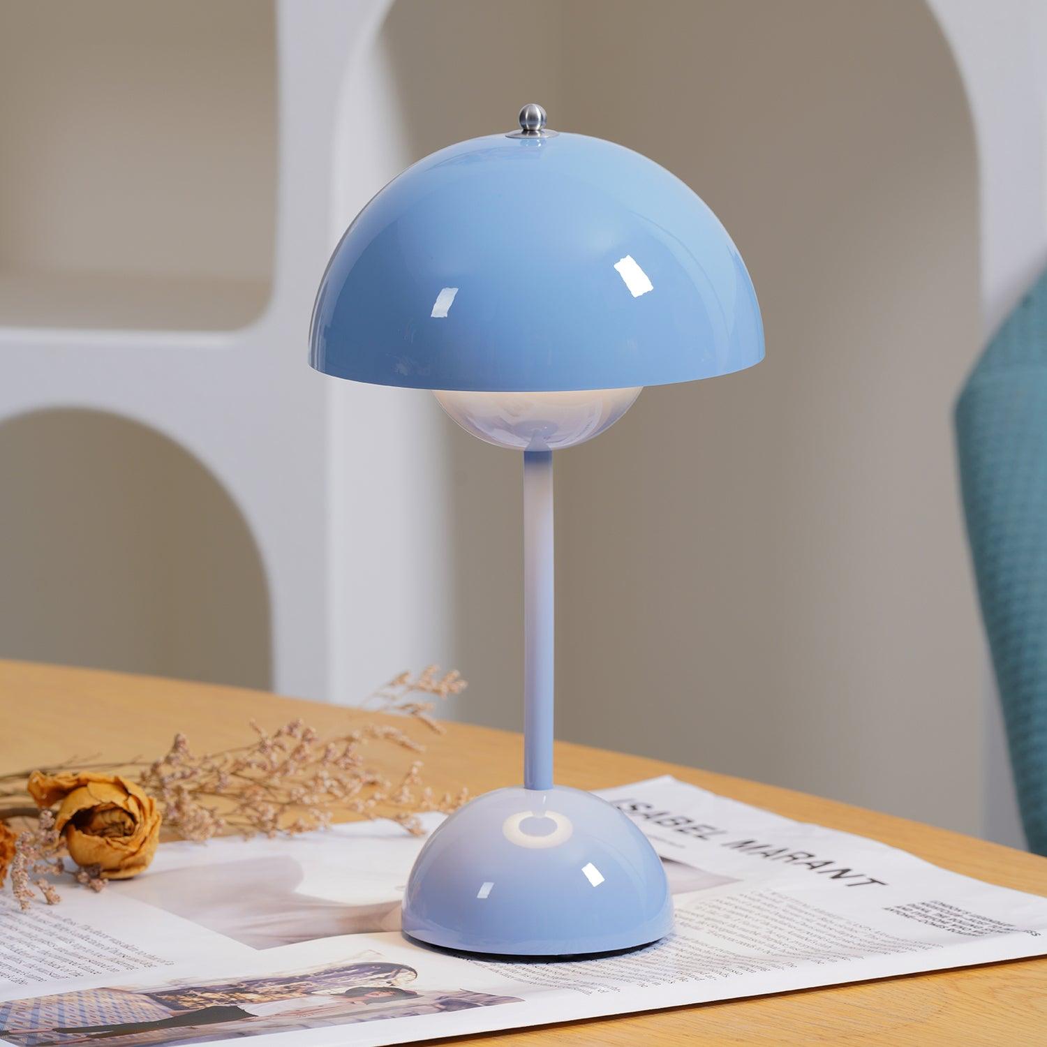 Flowerpot Portable Table Lamp Rechargeable LED Cordless Indoor Outdoor | Faylight