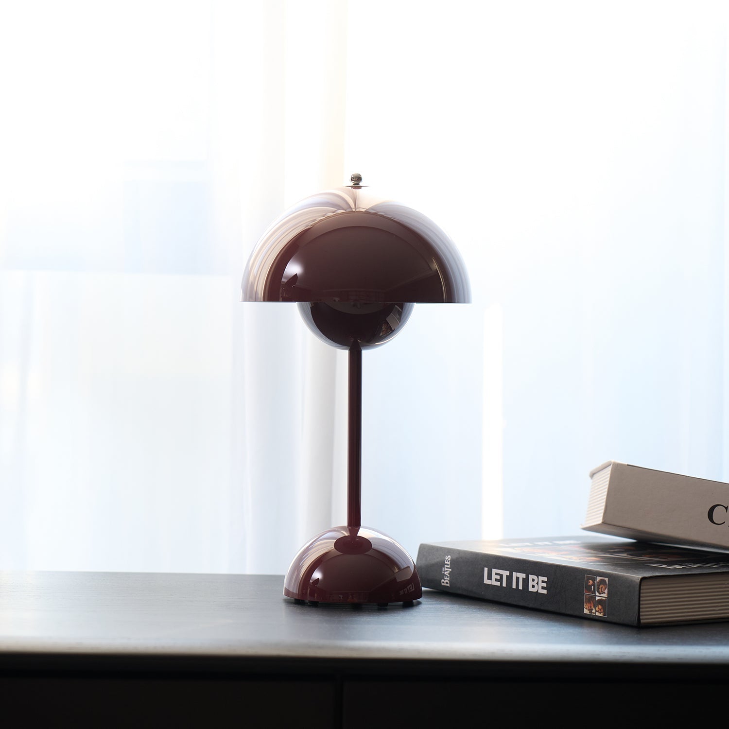 Flowerpot Portable Table Lamp Rechargeable LED Cordless Indoor Outdoor | Faylight