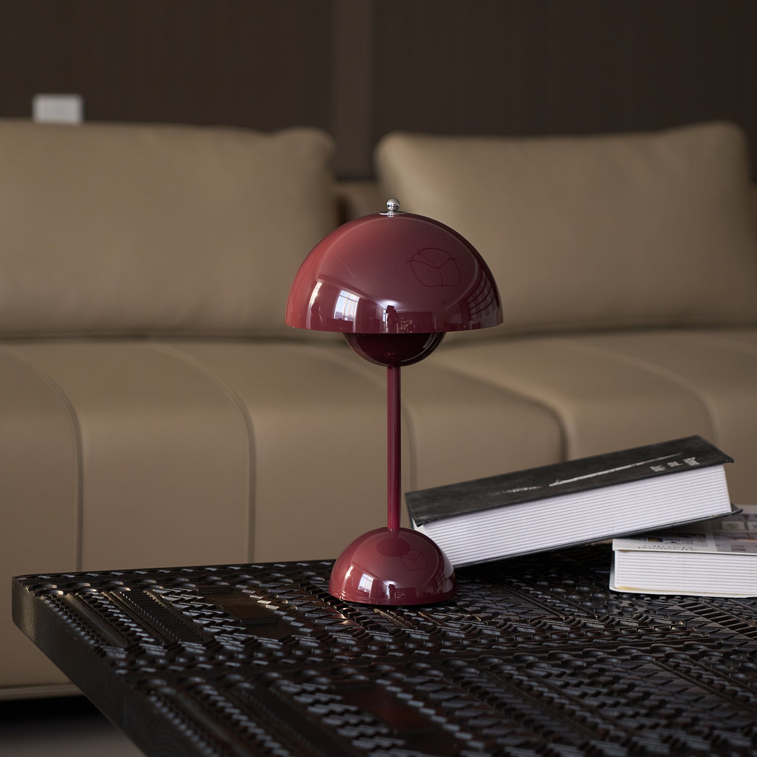 Flowerpot Portable Table Lamp Rechargeable LED Cordless Indoor Outdoor | Faylight