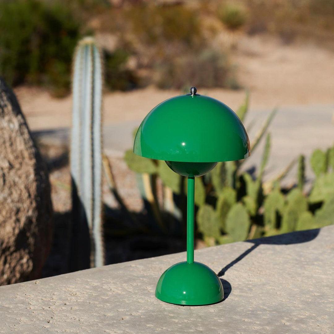 Flowerpot Portable Table Lamp Rechargeable LED Cordless Indoor Outdoor | Faylight