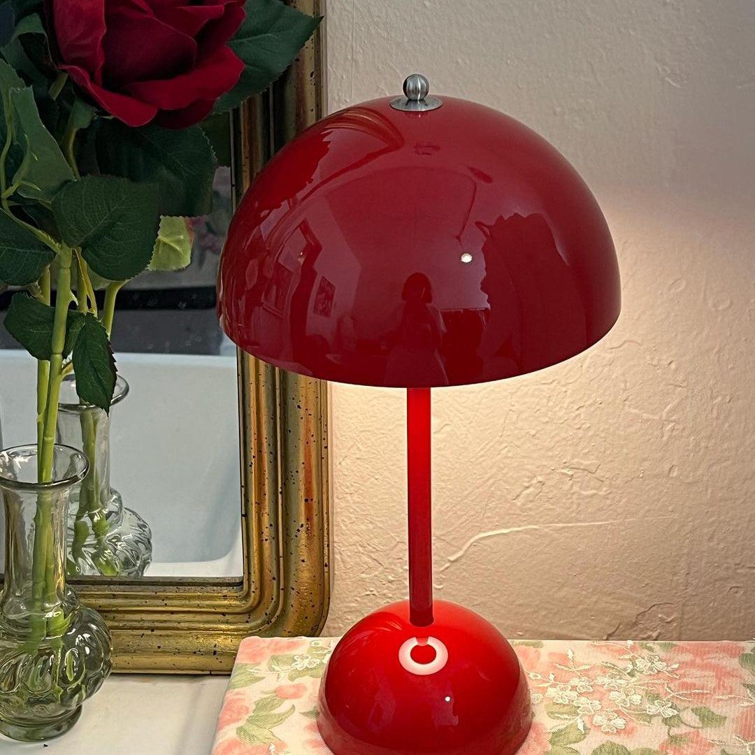 Flowerpot Portable Table Lamp Rechargeable LED Cordless Indoor Outdoor | Faylight