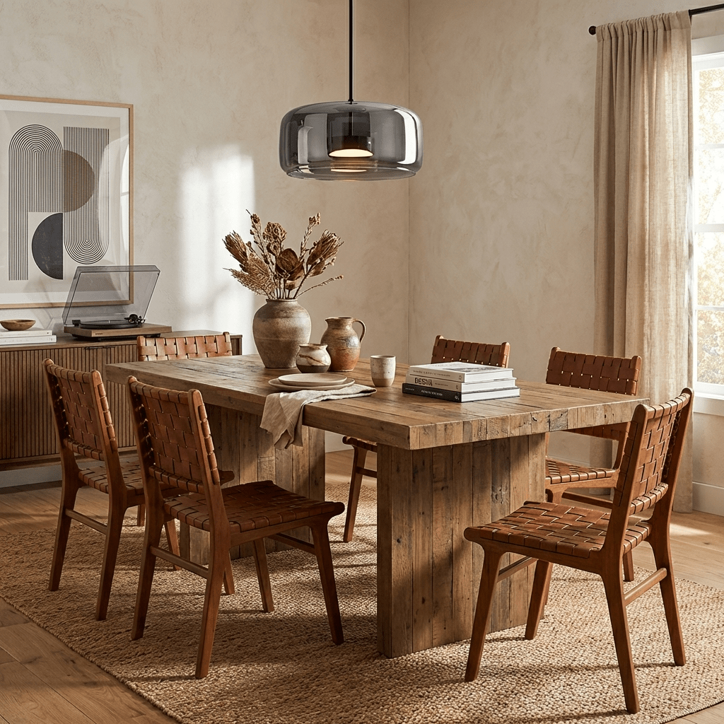 Metro Sphere Glass Pendant Lamp Hand-Blown Smoked Glass Modern Kitchen Island Lighting | Faylight