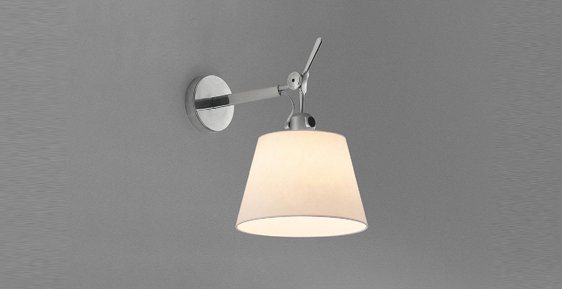 TOLO Adjustable Wall Lamp Fabric Shade Aluminum Arm E27 Bedroom Living Room Study Reading Light Modern | Faylight